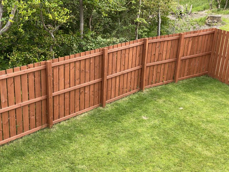 Completed Deer Fence