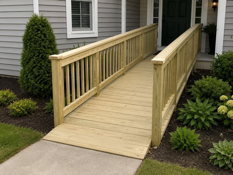 Wheelchair Ramp Replacement in Wilmington, NC